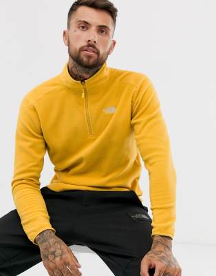 the north face polaire jaune