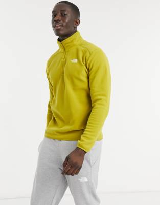 polaire jaune the north face