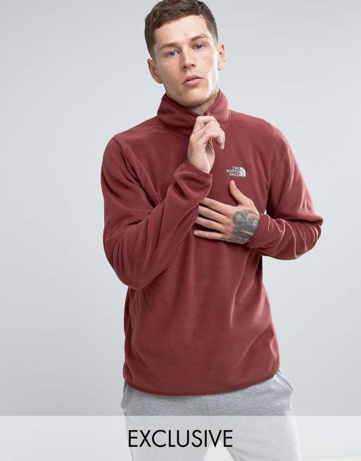 The North Face Exclusive To Asos 100 Glacier 1/4 Zip Fleece In