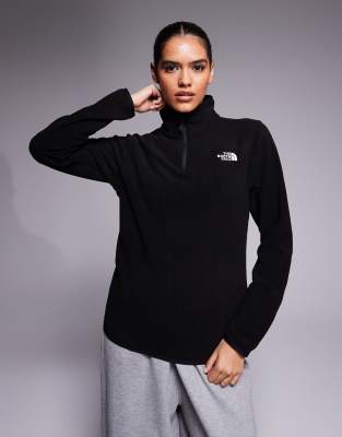 The North Face - 100 Glacier - Polaire à col zippé - Noir