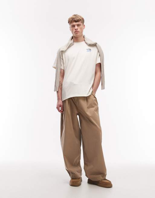 The North Face 1966 Flora backprint relaxed t-shirt in off white, 2 of 5