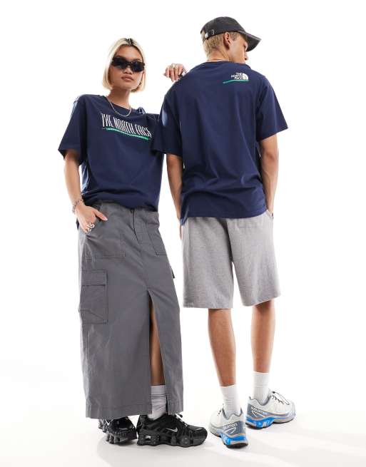 THE NORTH FACE ☆新作 1966 retro ロゴTシャツ The North Face◇新作 1966 retro ロゴTシャツ 白 送料込 (THE