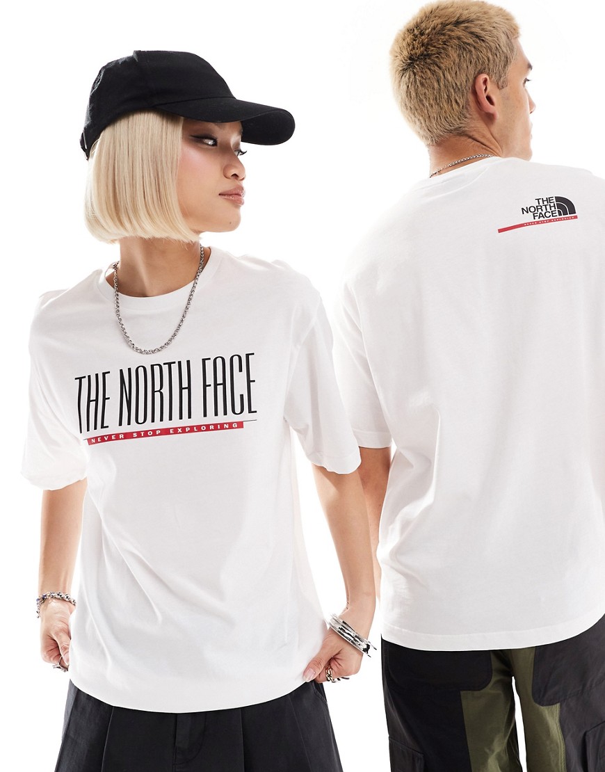 The North Face 1966 retro logo t-shirt in white