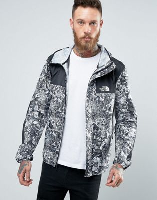 north face 1985 mountain fly sticker jacket