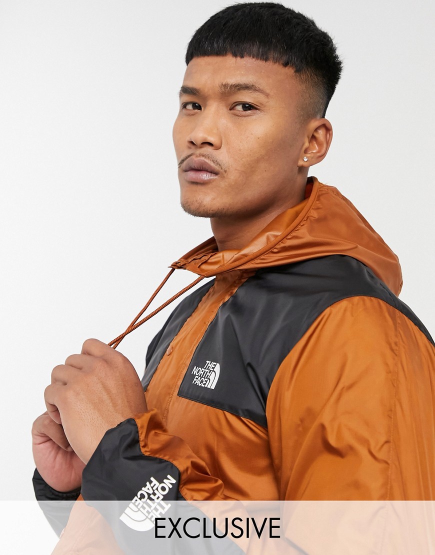 The North Face 1985 Mountain jacket in brown Exclusive at ASOS