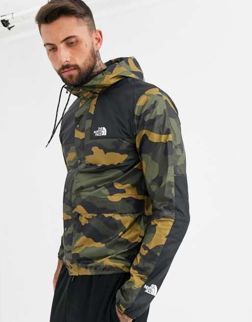 North face mountain store jacket camo