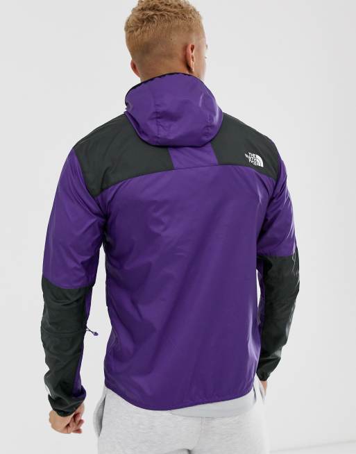 North face 2025 purple windbreaker