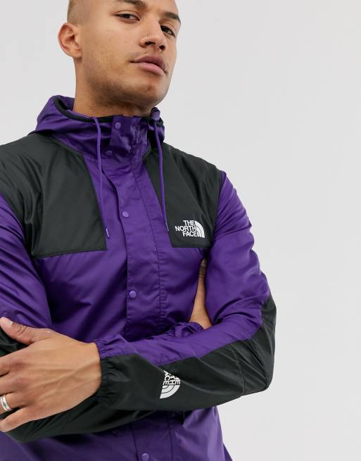 North face cheap purple windbreaker