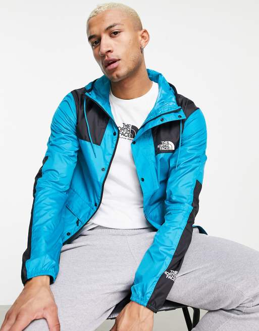 The North Face 1985 Seasonal Mountain jacket in blue | ASOS