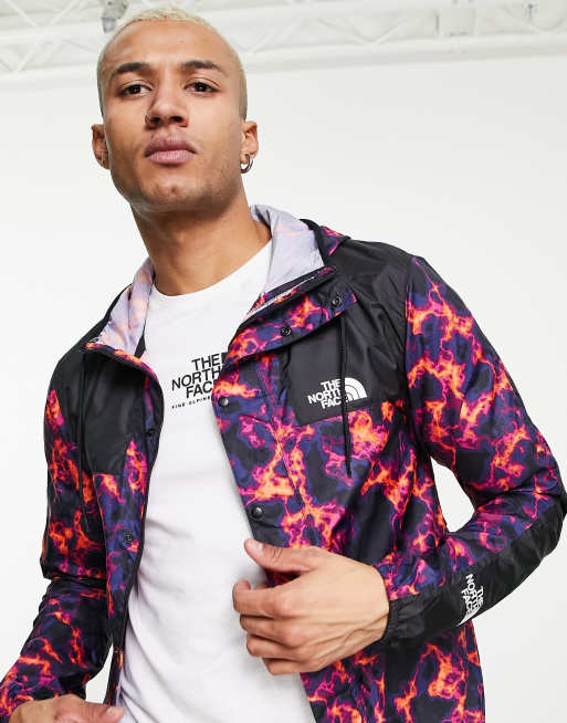 The North Face 1985 Seasonal Mountain jacket in camo black ASOS