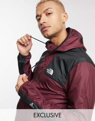 the north face burgundy jacket