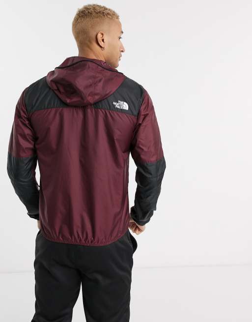 North face 2024 burgundy coat