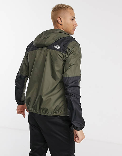 The North Face Synthetic 1985 Mountain Logo Printed Jacket in Green for Men Mens Clothing Jackets Casual jackets 