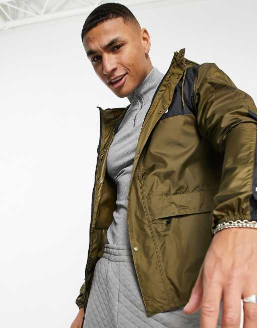 The North Face 1985 Seasonal Mountain jacket in khaki Exclusive at ASOS