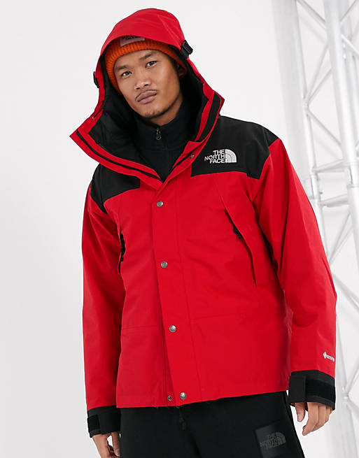 The North Face 1990 Mountain Jacket Goretex ii in red