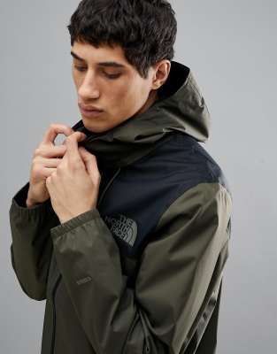 the north face mountain q jacket green