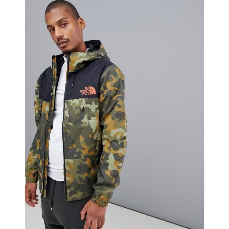 Aankoop levenslang Onheil The North Face 1990 Mountain Q Jacket in Macrofleck Print | ASOS