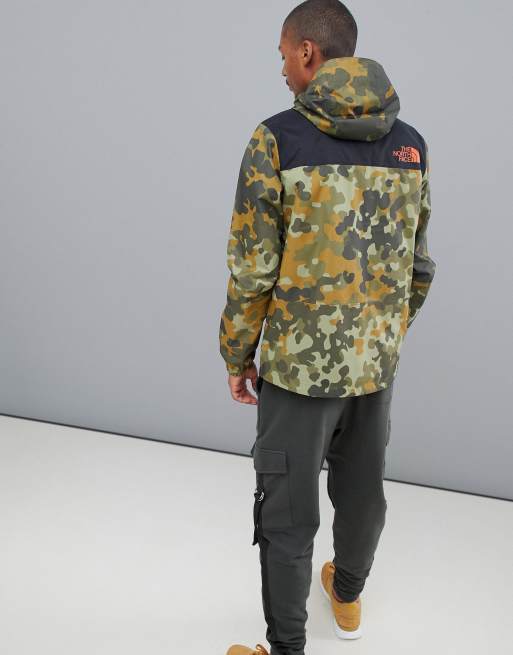 Aankoop levenslang Onheil The North Face 1990 Mountain Q Jacket in Macrofleck Print | ASOS