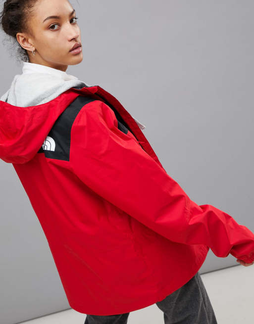 The north face 1990 mountain q jacket in red new arrivals