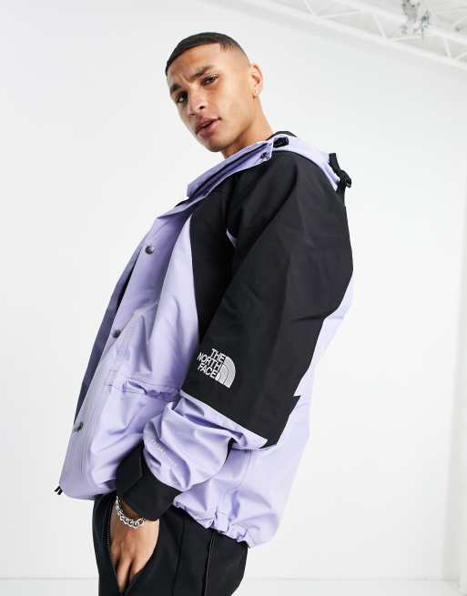 North face light purple outlet jacket