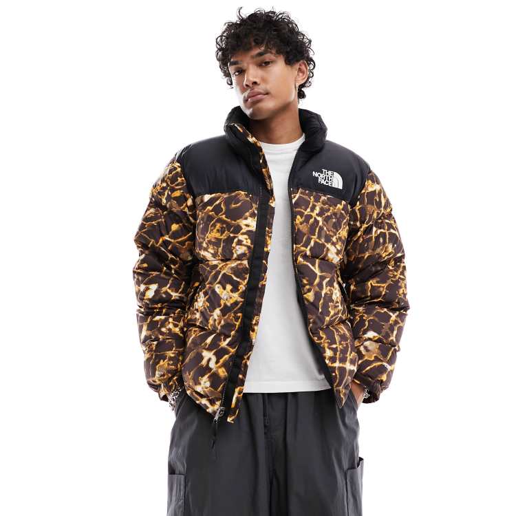 Nuptse jacket in outlet lcd print