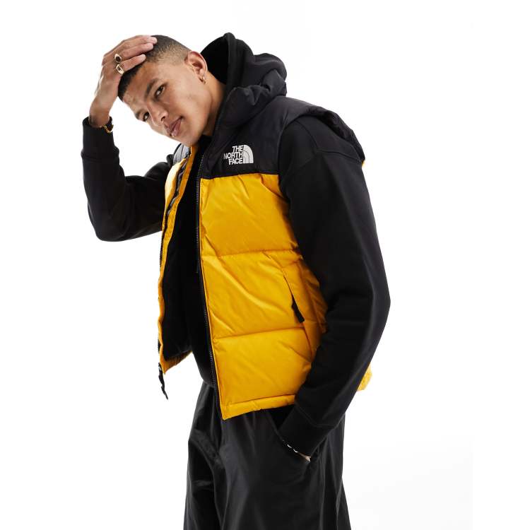 Black and 2025 yellow north face