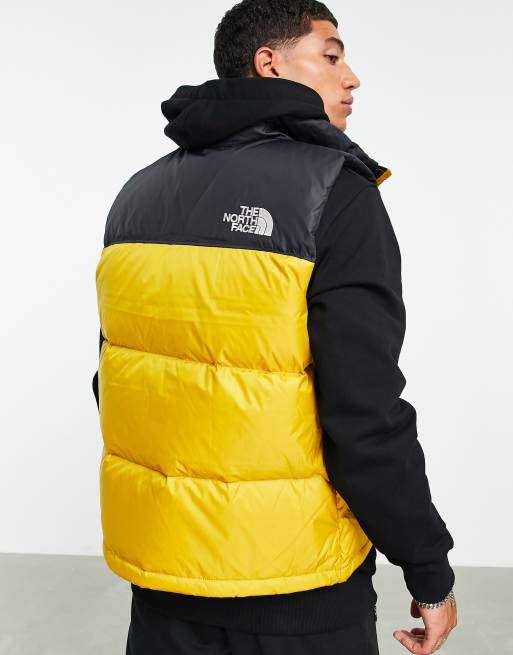 The North Face - 1996 Nuptse - Gilet rétro gialla, 4 di 4
