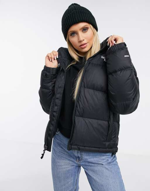 Ladies nuptse jacket north face sale