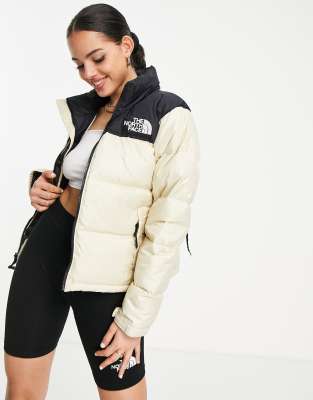 The North Face 1996 Reto Nuptse jacket in beige