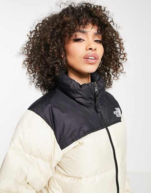 The North Face 1996 Reto Nuptse jacket in beige