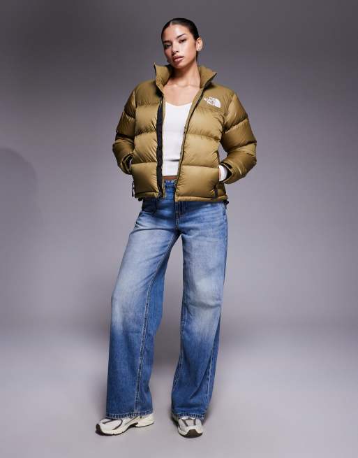 The North Face – 1996 Retro Nuptse – Beżowa kurtka ocieplana, 3 z 4
