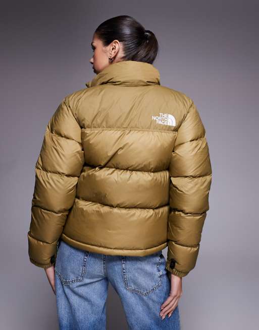 The North Face – 1996 Retro Nuptse – Beżowa kurtka ocieplana, 4 z 4