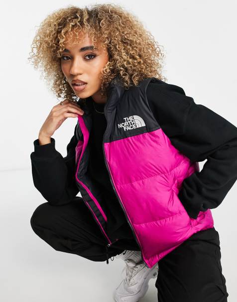 The North Face - 1996 Retro Nuptse - Bodywarmer met donsvulling in roze - view 1