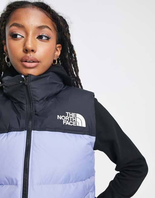 The North Face 1996 Retro Nuptse Bodywarmer van dons in blauw