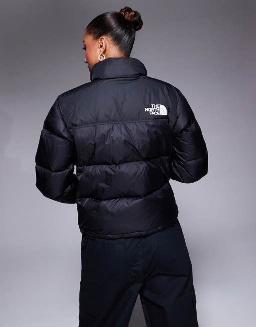 The North Face – 1996 Retro Nuptse – Czarna kurtka puchowa, 4 z 4