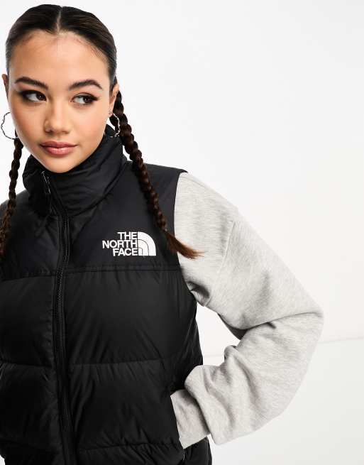 The North Face – 1996 Retro Nuptse – Czarny bezrękawnik ocieplany, 4 z 4
