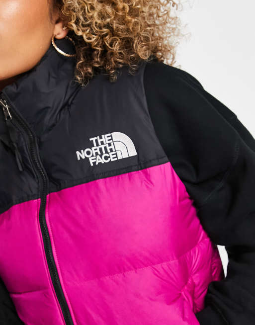 The North Face – 1996 Retro Nuptse – Daunenweste in Rosa | ASOS