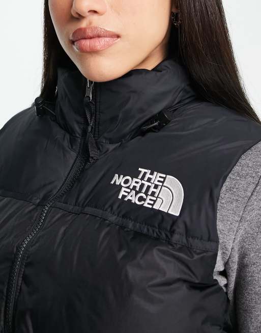 Doudoune the north discount face femme sans manche