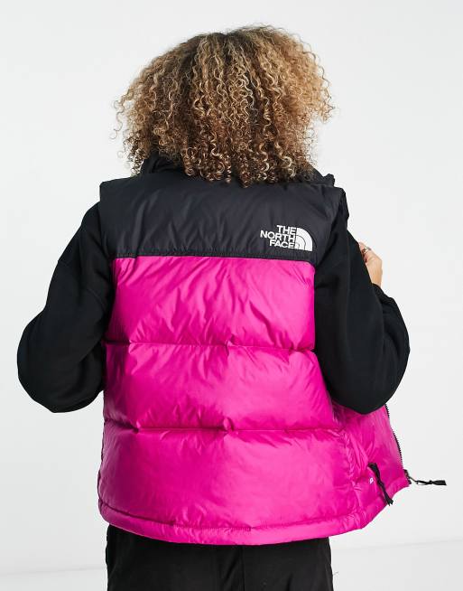 The North Face - 1996 Retro Nuptse - Doudoune sans manches en duvet - Rose, 2 de 4
