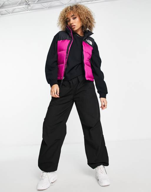 The North Face - 1996 Retro Nuptse - Doudoune sans manches en duvet - Rose, 4 de 4