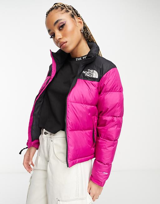 The North Face 1996 Retro Nuptse down jacket in fuchsia | ASOS The North Face 1996 Retro Nuptse down jacket in fuchsia | ASOS