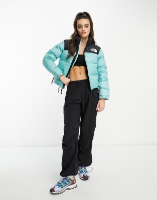 The North Face 1996 Nuptse Tie-dyed Quilted Down Jacket In Green