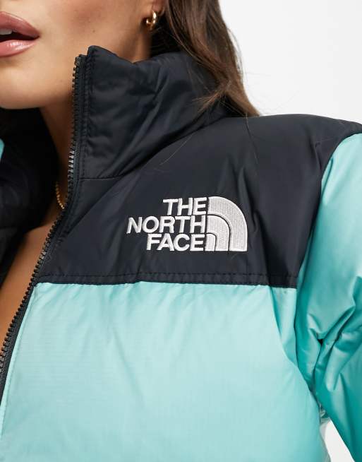 The North Face 1996 Retro Nuptse down jacket in wasabi green