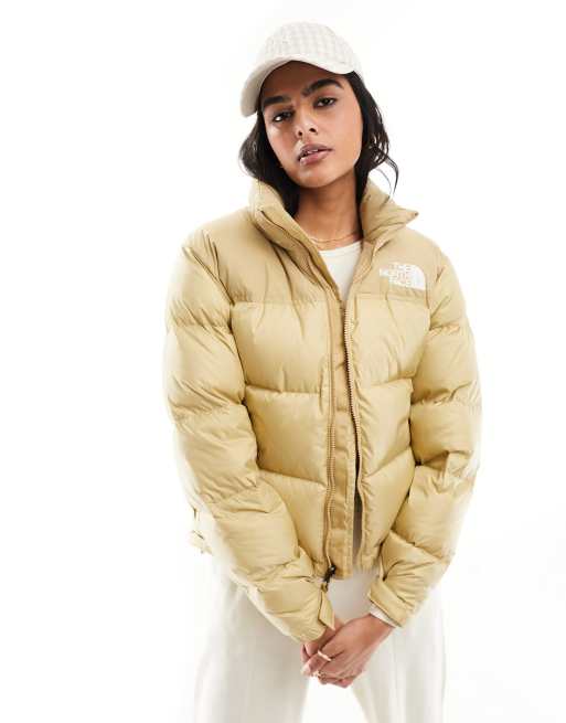 Women's 1996 retro nuptse sales jacket beige