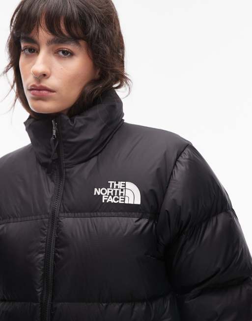 The North Face 1996 Retro Nuptse down puffer jacket in black ASOS
