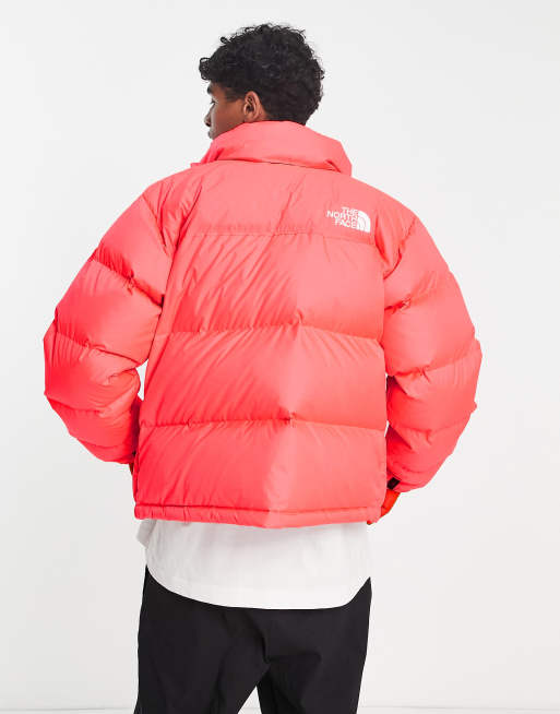 Coral north face jacket new arrivals