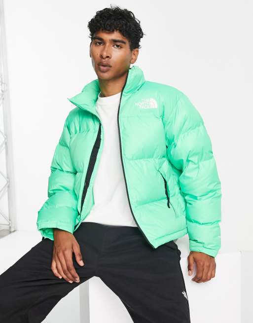 The north face nuptse 2024 green