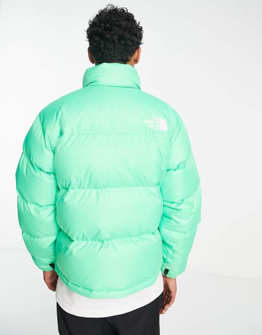 North face hotsell mint green jacket