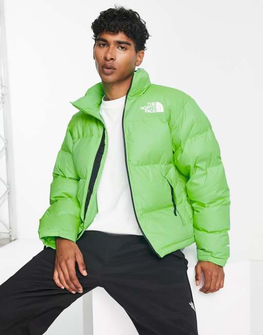 North face green puffer on sale coat