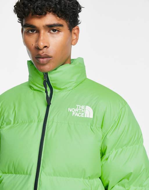 Bright green 2025 north face jacket